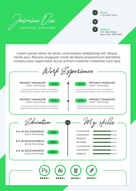resume template