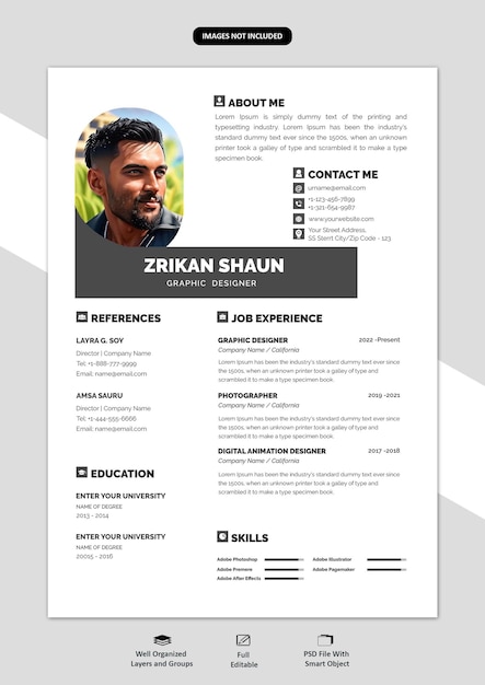 resume template