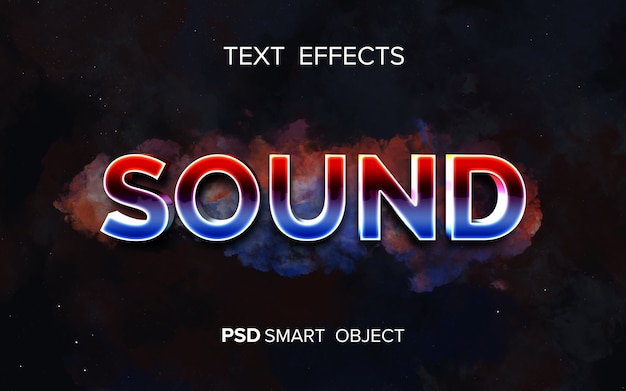 Retro arcade text effect