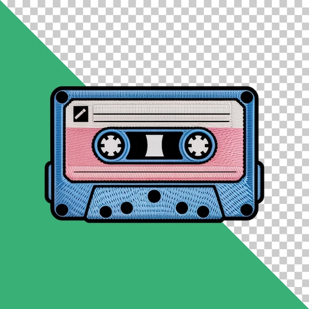 レトロカセットテープイラスト