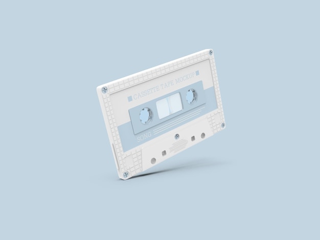 Retro cassettebandje mockup