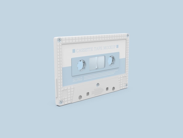 Retro cassettebandje mockup