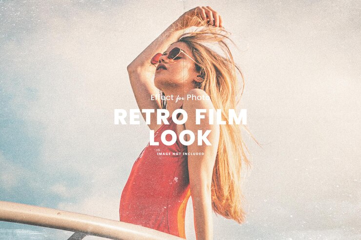 PSD retro film-look foto-effect