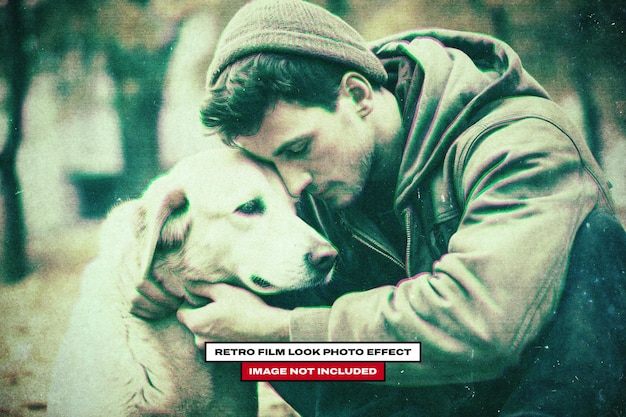 Retro Film Look Photo Effect