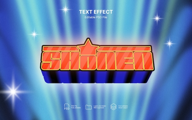 retro japan text effect