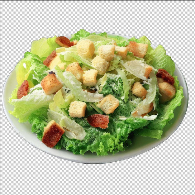 PSD clipart di insalata gettata in stile retrò