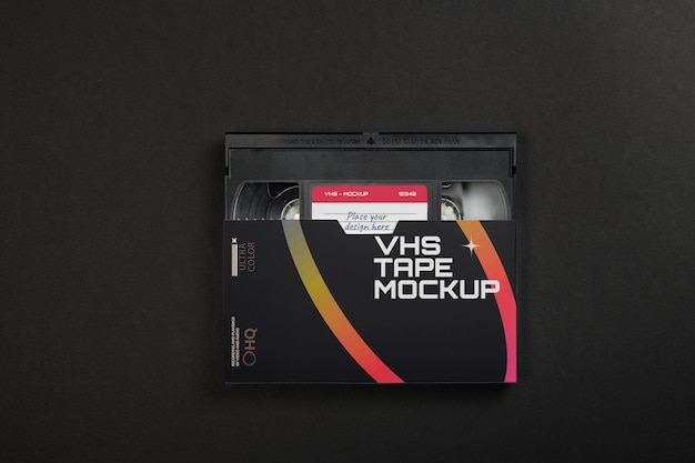 PSD retro vhs tape with case