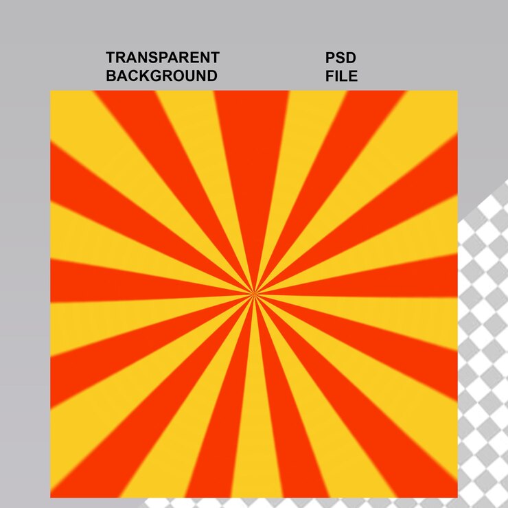 PSD retro wzory na przezroczystym izolowanym tle