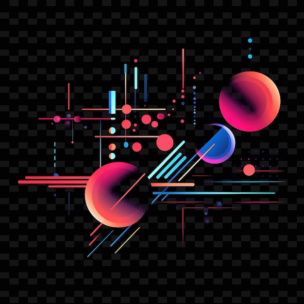 PSD retrofuturism retro futuristic lines retro gadgets pastel pi png y2k shapes transparent light arts