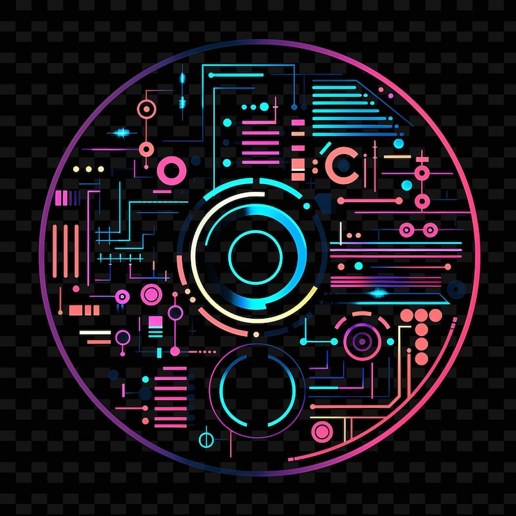 PSD retrofuturism retro futuristic lines retro gadgets pastel pi png y2k shapes transparent light arts