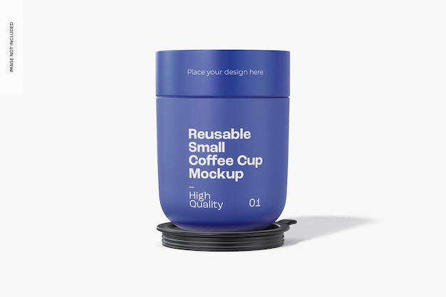 Mockup riutilizzabile per tazzina da caffè