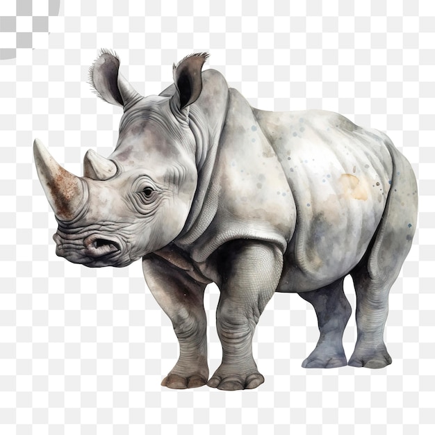 PSD the rhinoceros animal png - rhino png download