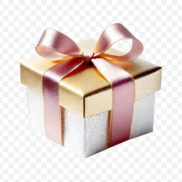 PSD ribbon gift box