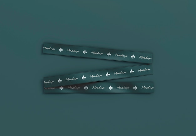 Ribbon mockup design