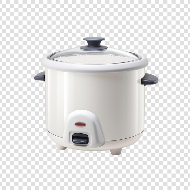 PSD rice cooker isolated on a transparent background