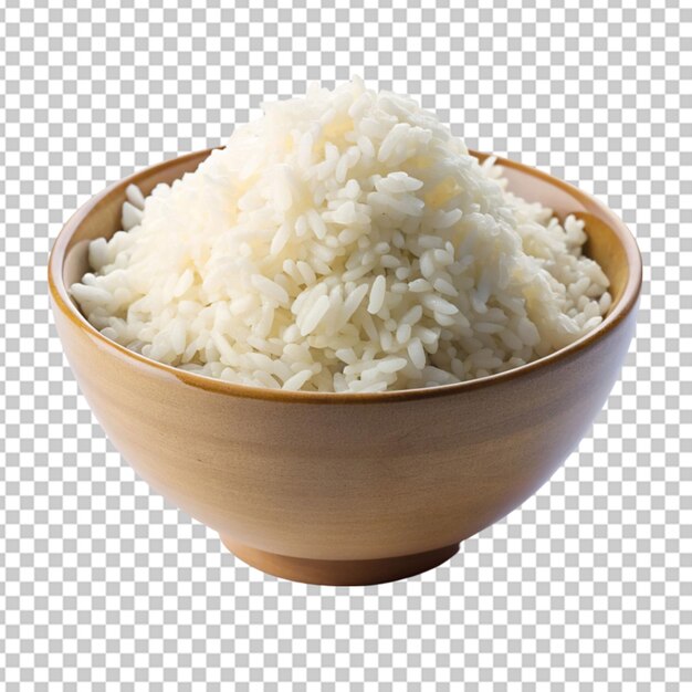 PSD rice on transparent background