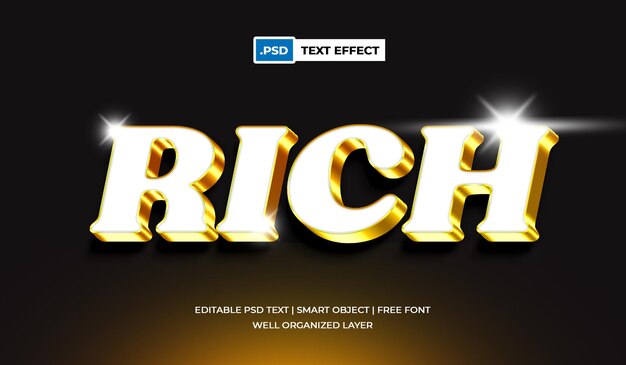 Rich text effect