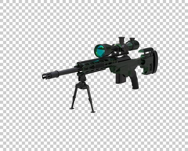 Riffel med isoleret sigtekorn på baggrund af 3D-rendering illustration