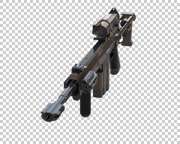 Riffle geïsoleerd op de achtergrond 3d rendering illustratie