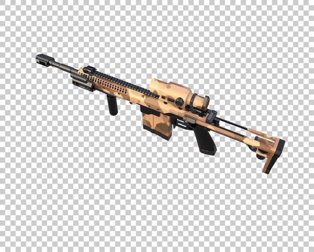 Riffle แยกจากพื้นหลัง เรนเดอร์ 3 มิติ