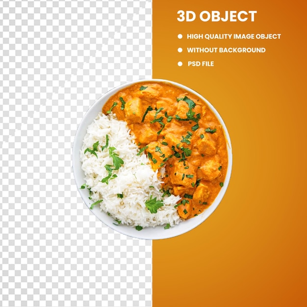Rijst en curry Pakistaanse keuken