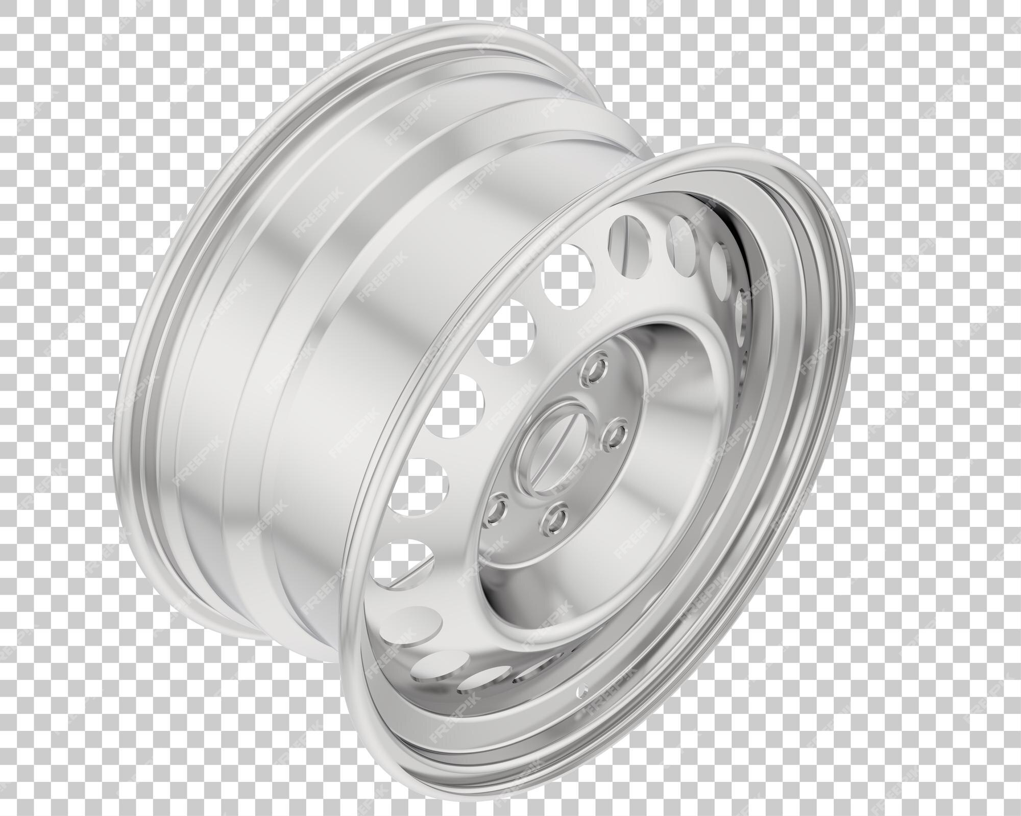 Premium PSD  Car wheel isolated on transparent background 3d