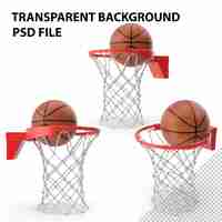 PSD rim with ball png