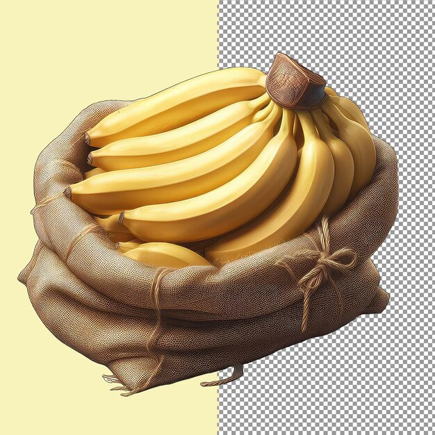 Ripe banana harvest png