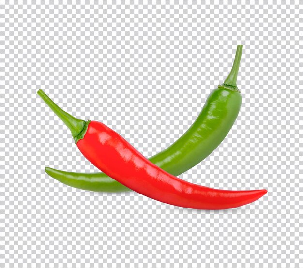 PSD ripe chilli isolated premium psd