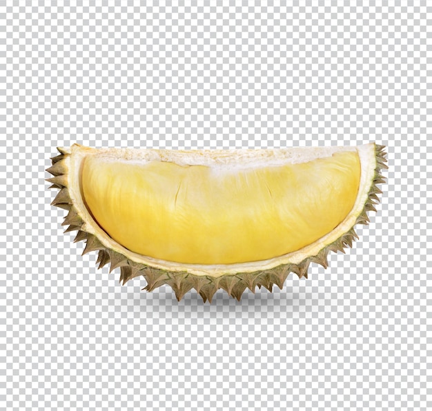 Ripe durian fruit isolated premium psd