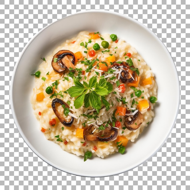 PSD risotto on transparent background