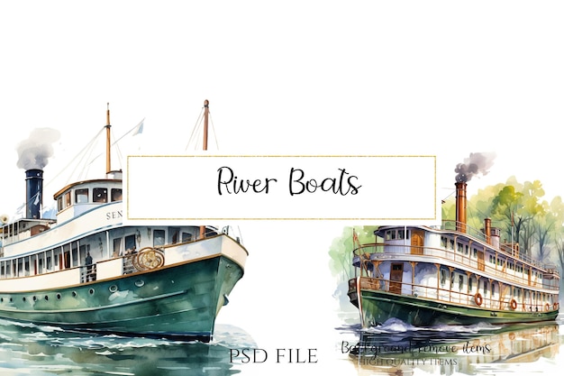 PSD river boats