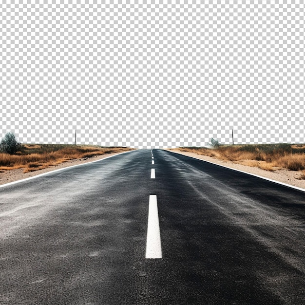 PSD road no background png