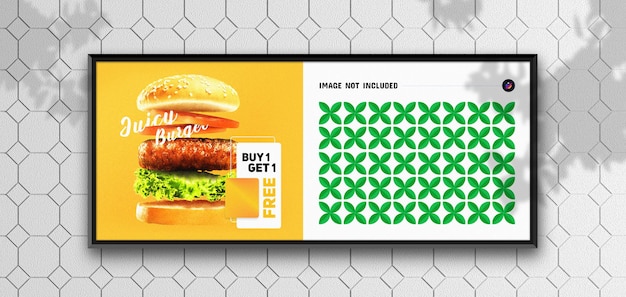 PSD roadside poster and billboard mockup