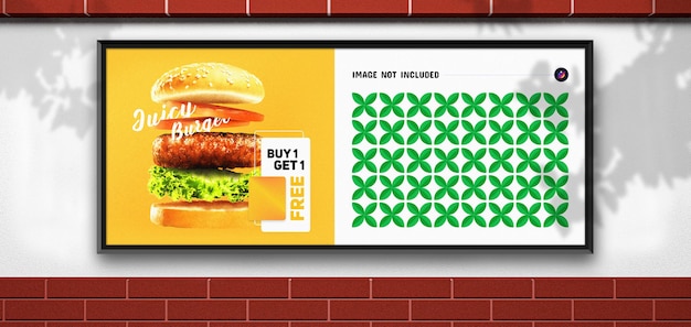 Roadside poster en billboard mockup