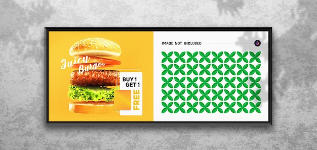 Roadside poster en billboard mockup