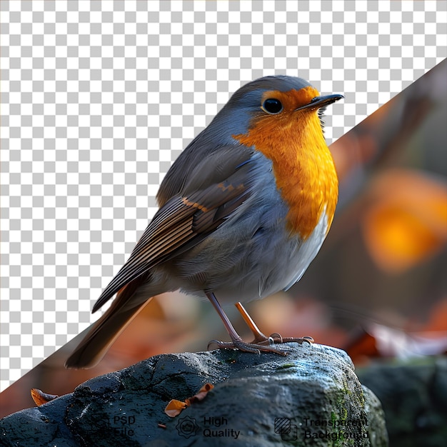 PSD robin bird na tle z plikiem png