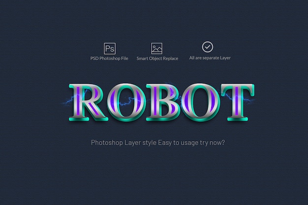 Robot belettering laag