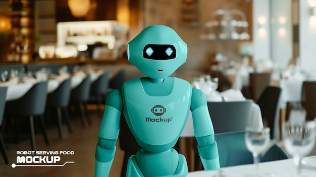 PSD robot die eten en dranken serveert