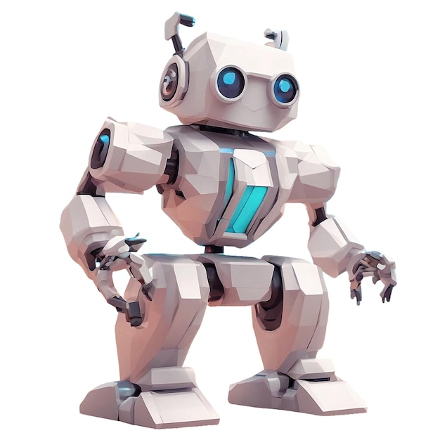 PSD robot psd 3d character