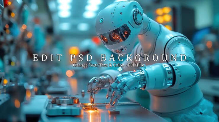 PSD robot working in a factory