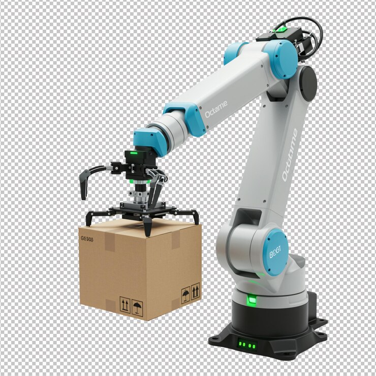 PSD robotic arm lifting package
