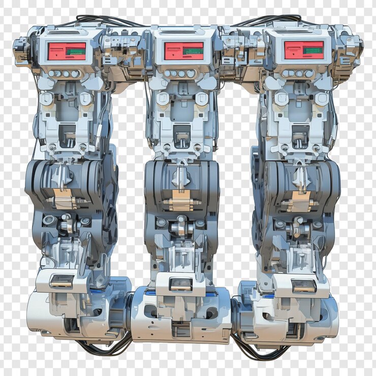 PSD robotic letter m
