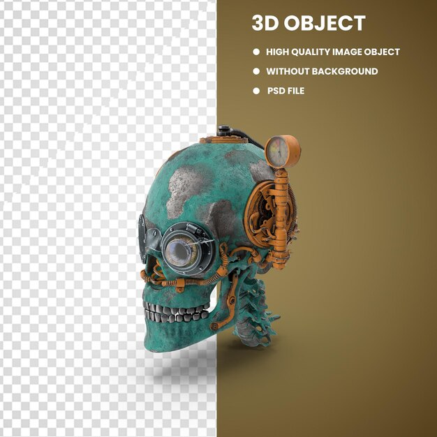 PSD robotic skull