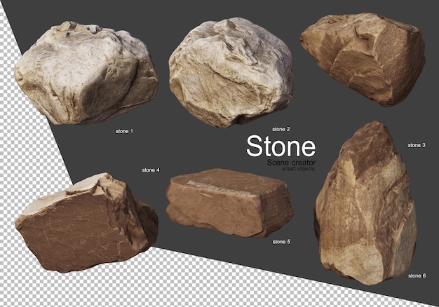 PSD rock formation in different ways