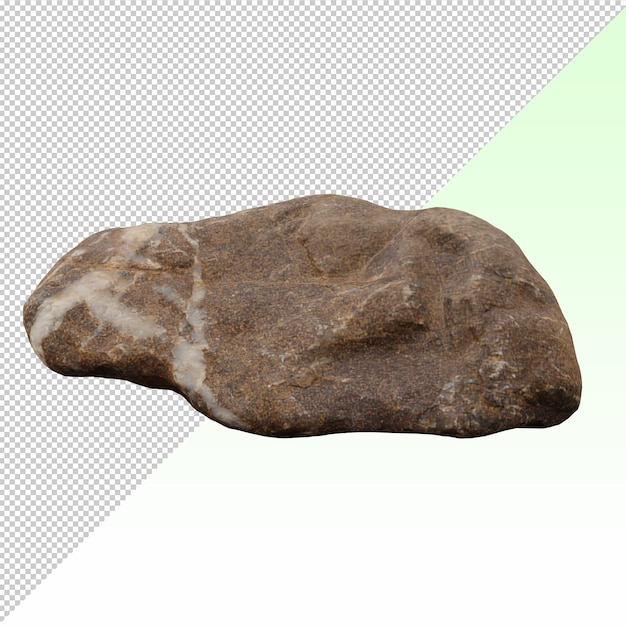 Rock geïsoleerd