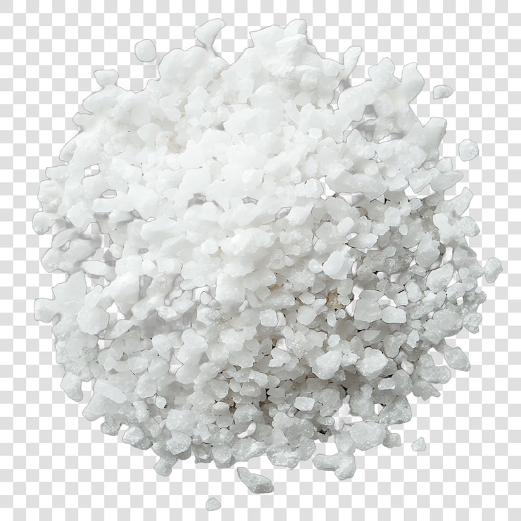 PSD rock salt sendha namak вкусные здоровые травы концепция изолирована на прозрачном фоне