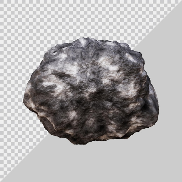 Rock stone design in 3d render