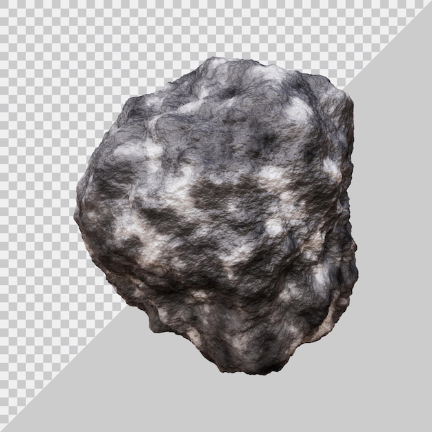 Rock stone design in 3d render