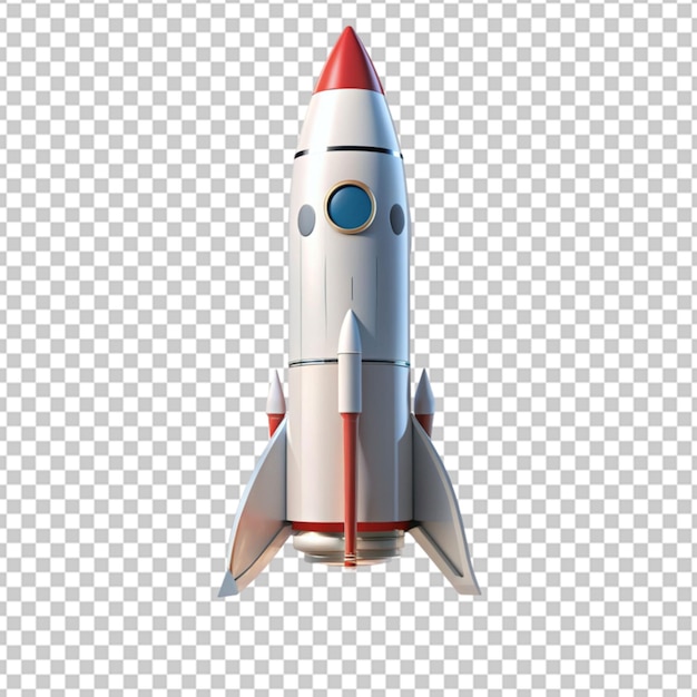 PSD rocket transparent background